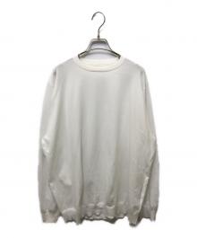 teatora（テアトラ）の古着「カートリッジ ハイゲージ ニット」｜ホワイト