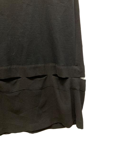 MUVEIL（ミュベール）MUVEIL (ミュベール) ノースリーブワンピース ブラック サイズ:Lの古着・服飾アイテム