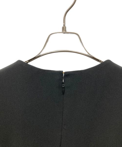 MUVEIL（ミュベール）MUVEIL (ミュベール) ノースリーブワンピース ブラック サイズ:Lの古着・服飾アイテム