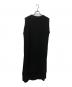MUVEIL (ミュベール) ノースリーブワンピース ブラック サイズ:L：5000円