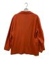 URU (ウル) WOOL JERSEY 2 BUTTON JACKET オレンジ サイズ:SIZE M：5000円
