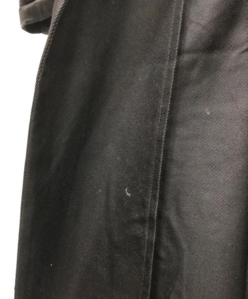 JIL SANDER（ジルサンダー）JIL SANDER (ジルサンダー) シルクトレンチコート ブラック サイズ:36の古着・服飾アイテム