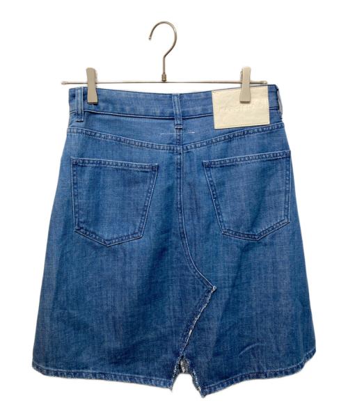MM6 Maison Margiela（エムエムシックスメゾンマルジェラ）MM6 Maison Margiela (エムエムシックス メゾンマルジェラ) ライトデニムスカート インディゴ サイズ:40の古着・服飾アイテム