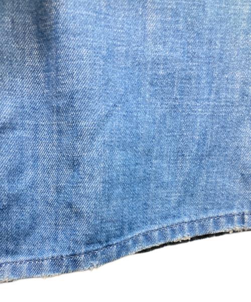 MM6 Maison Margiela（エムエムシックスメゾンマルジェラ）MM6 Maison Margiela (エムエムシックス メゾンマルジェラ) ライトデニムスカート インディゴ サイズ:40の古着・服飾アイテム