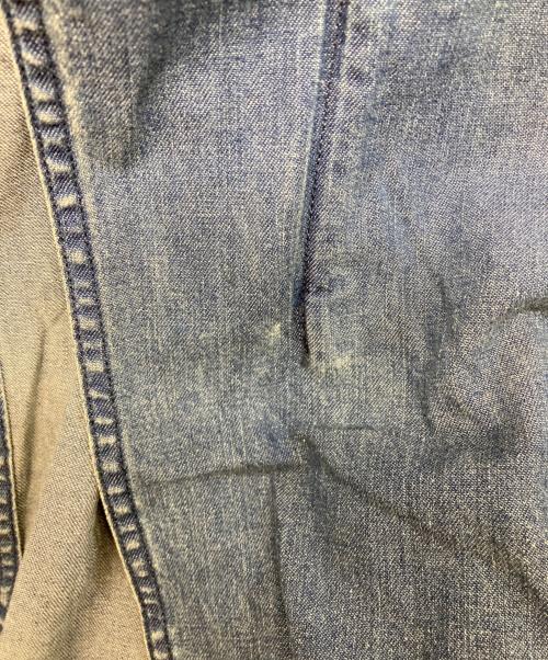 MM6 Maison Margiela（エムエムシックスメゾンマルジェラ）MM6 Maison Margiela (エムエムシックスメゾンマルジェラ) フロントデザインデニムスカート インディゴ サイズ:38の古着・服飾アイテム