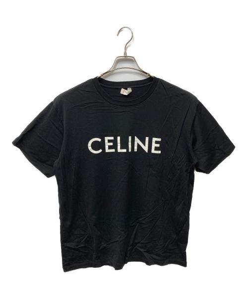 CELINE（セリーヌ）CELINE (セリーヌ) ルーズTシャツ ブラック サイズ:Mの古着・服飾アイテム