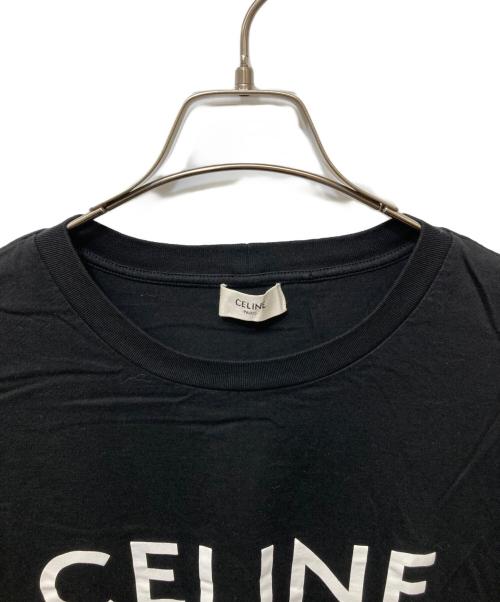 CELINE（セリーヌ）CELINE (セリーヌ) ルーズTシャツ ブラック サイズ:Mの古着・服飾アイテム