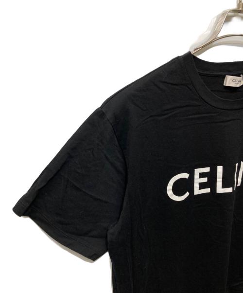 CELINE（セリーヌ）CELINE (セリーヌ) ルーズTシャツ ブラック サイズ:Mの古着・服飾アイテム