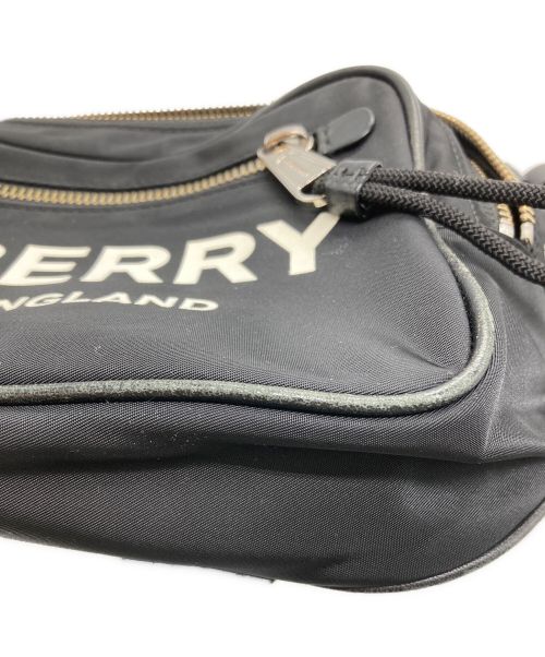 BURBERRY（バーバリー）BURBERRY (バーバリー) PRINTED BLE NYLON ボディバッグ ブラックの古着・服飾アイテム
