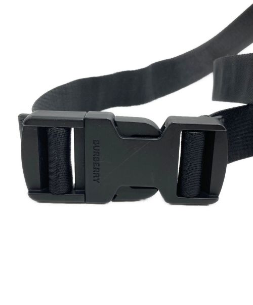 BURBERRY（バーバリー）BURBERRY (バーバリー) PRINTED BLE NYLON ボディバッグ ブラックの古着・服飾アイテム