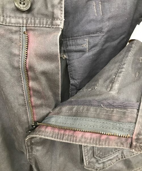 D&G（ディーアンドジー）D&G (ディーアンドジー) マルチポケットストレートカーゴパンツ グレー サイズ:48の古着・服飾アイテム