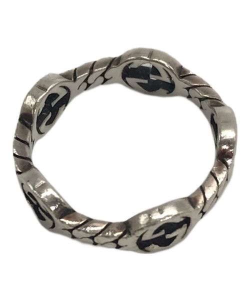 GUCCI（グッチ）GUCCI (グッチ) GGチェーンリング シルバー サイズ:12号の古着・服飾アイテム