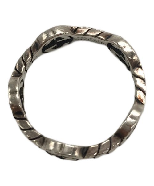 GUCCI（グッチ）GUCCI (グッチ) GGチェーンリング シルバー サイズ:12号の古着・服飾アイテム