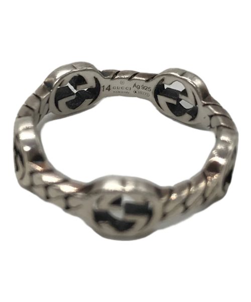 GUCCI（グッチ）GUCCI (グッチ) GGチェーンリング シルバー サイズ:12号の古着・服飾アイテム