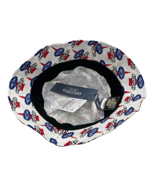 CHALLENGER（チャレンジャー）CHALLENGER (チャレンジャー) HOSOI (ホソイ) HOSOI LOGO HAT ホワイト 未使用品の古着・服飾アイテム