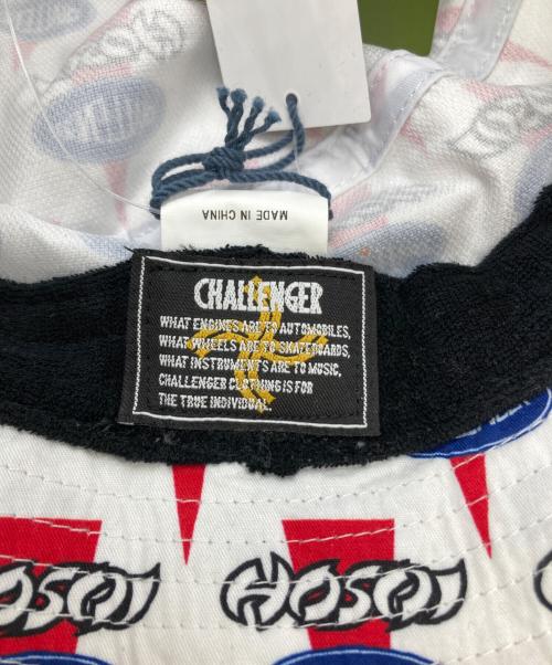 CHALLENGER（チャレンジャー）CHALLENGER (チャレンジャー) HOSOI (ホソイ) HOSOI LOGO HAT ホワイト 未使用品の古着・服飾アイテム