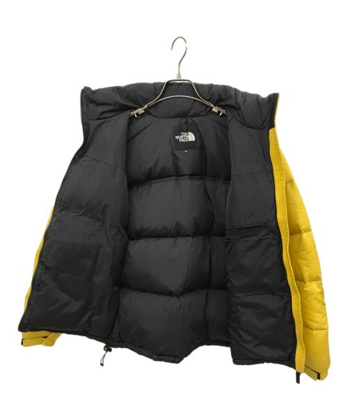 THE NORTH FACE（ザ ノース フェイス）THE NORTH FACE (ザ ノース フェイス) ヌプシジャケット イエロー×ブラック サイズ:Mの古着・服飾アイテム