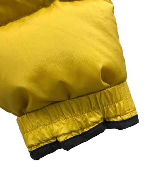 THE NORTH FACE（ザ ノース フェイス）THE NORTH FACE (ザ ノース フェイス) ヌプシジャケット イエロー×ブラック サイズ:Mの古着・服飾アイテム