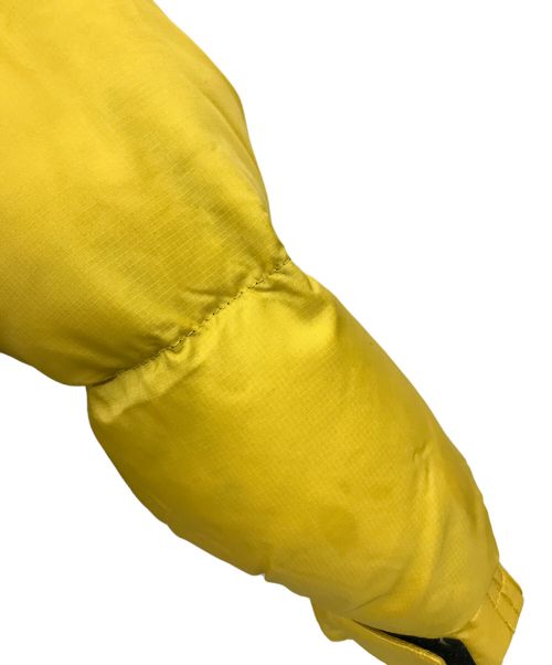 THE NORTH FACE（ザ ノース フェイス）THE NORTH FACE (ザ ノース フェイス) ヌプシジャケット イエロー×ブラック サイズ:Mの古着・服飾アイテム