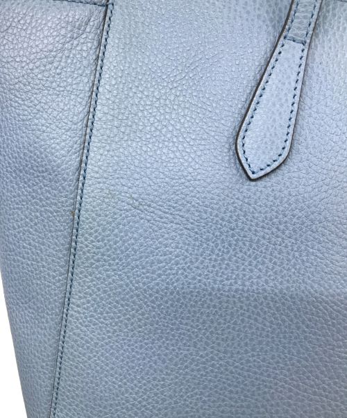 GUCCI（グッチ）GUCCI (グッチ) スウィングトートバッグ ブルーの古着・服飾アイテム