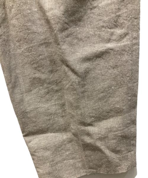 FUMIKA UCHIDA（フミカウチダ）FUMIKA UCHIDA (フミカウチダ) LINEN SUITING JUMPSUIT ベージュ サイズ:34の古着・服飾アイテム