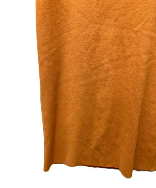 AURALEE（オーラリー）AURALEE (オーラリー) リブニットキャミワンピース オレンジ サイズ:1の古着・服飾アイテム