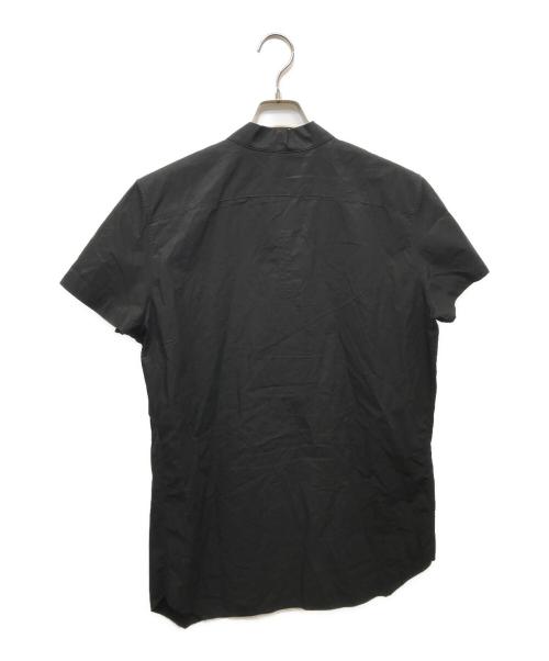 RICK OWENS（リックオウエンス）RICK OWENS (リックオウエンス) GOLF SHIRTS ブラック サイズ:52の古着・服飾アイテム