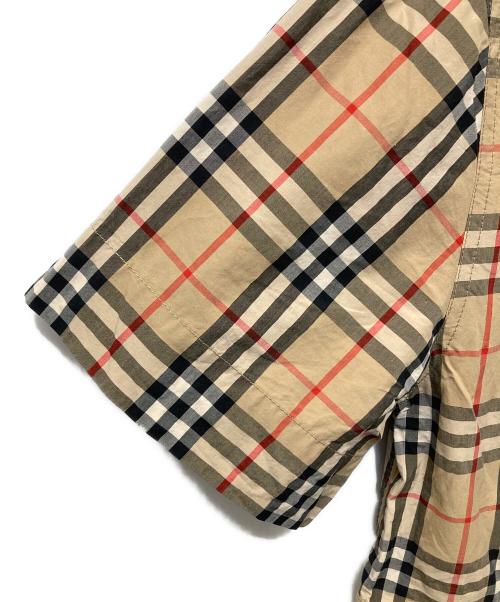 BURBERRY（バーバリー）BURBERRY (バーバリー) ノバチェックシャツワンピース ベージュ サイズ:UK8の古着・服飾アイテム
