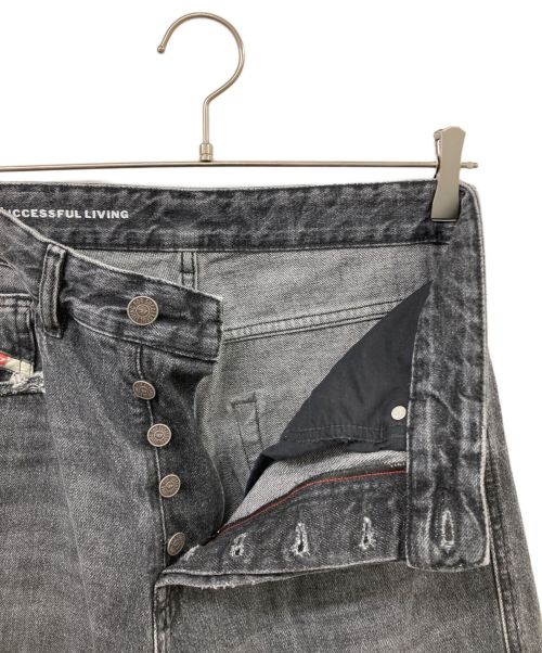 DIESEL（ディーゼル）DIESEL (ディーゼル) D-Sire 1996 Straight Jeans グレー サイズ:W25の古着・服飾アイテム