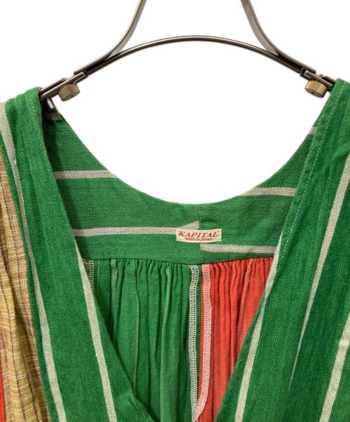 KAPITAL（キャピタル）KAPITAL (キャピタル) パッチワークリメイクロングワンピース マルチカラー サイズ:Sの古着・服飾アイテム