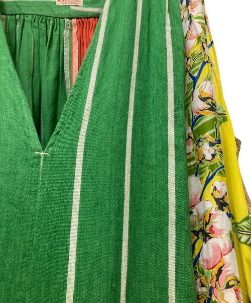 KAPITAL（キャピタル）KAPITAL (キャピタル) パッチワークリメイクロングワンピース マルチカラー サイズ:Sの古着・服飾アイテム