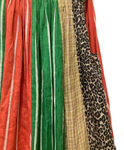 KAPITAL（キャピタル）KAPITAL (キャピタル) パッチワークリメイクロングワンピース マルチカラー サイズ:Sの古着・服飾アイテム