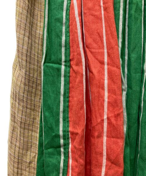 KAPITAL（キャピタル）KAPITAL (キャピタル) パッチワークリメイクロングワンピース マルチカラー サイズ:Sの古着・服飾アイテム