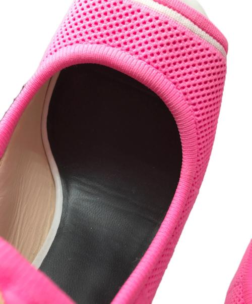 FENDI（フェンディ）FENDI (フェンディ) ニットヒールサンダル ピンク サイズ:38の古着・服飾アイテム