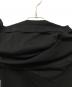 中古・古着 YOHJI YAMAMOTO (ヨウジヤマモト) CM 40/- STF SOFT SINGLE JERSEY STOLE DETAIL SHORT SLV TOP ブラック サイズ:M：15000円