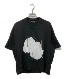 JULIUS（ユリウス）の古着「ショートスリーブプリントTシャツ」｜ブラック