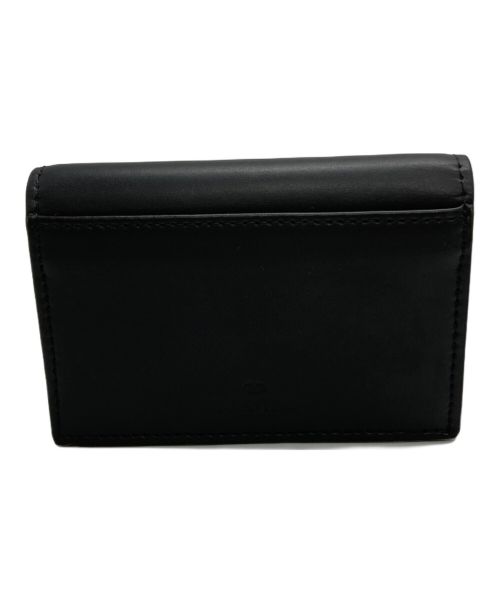 VALENTINO（ヴァレンティノ）VALENTINO (ヴァレンティノ) LVTN カーフスキンカードホルダー ブラック サイズ:不明の古着・服飾アイテム