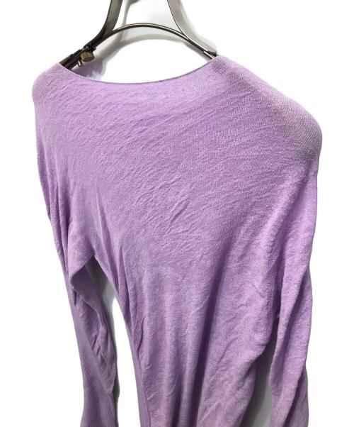 ISSEY MIYAKE（イッセイミヤケ）ISSEY MIYAKE (イッセイミヤケ) 切替プリーツワンピース ピンク サイズ:Mの古着・服飾アイテム