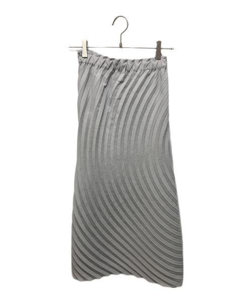 ISSEY MIYAKE（イッセイミヤケ）ISSEY MIYAKE (イッセイミヤケ) RESONANT PLEATS SKIRT グレー サイズ:Sの古着・服飾アイテム