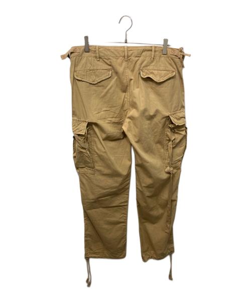 POLO RALPH LAUREN（ポロ・ラルフローレン）POLO RALPH LAUREN (ポロ・ラルフローレン) M-65モチーフカーゴパンツ ベージュ サイズ:33の古着・服飾アイテム