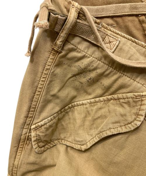 POLO RALPH LAUREN（ポロ・ラルフローレン）POLO RALPH LAUREN (ポロ・ラルフローレン) M-65モチーフカーゴパンツ ベージュ サイズ:33の古着・服飾アイテム