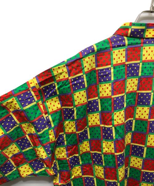 VERSACE（ヴェルサーチェ）VERSACE (ヴェルサーチェ) 総柄シャツ マルチカラー サイズ:50の古着・服飾アイテム