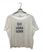 Yohji Yamamoto pour hommeヨウジヤマモト プールオム）の古着「プリントTシャツ」｜ホワイト