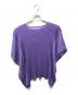 me ISSEY MIYAKE (ミーイッセイ ミヤケ) SHEER SEE-THROUGH CREPE パープル サイズ:Free：13000円