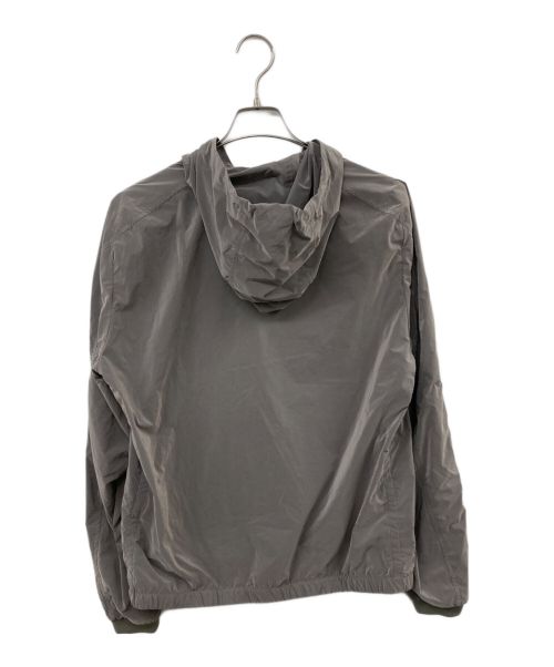 MOORER（ムーレー）MOORER (ムーレー) ALBORI-AM ナイロン フーデット ブルゾン グレー サイズ:50の古着・服飾アイテム