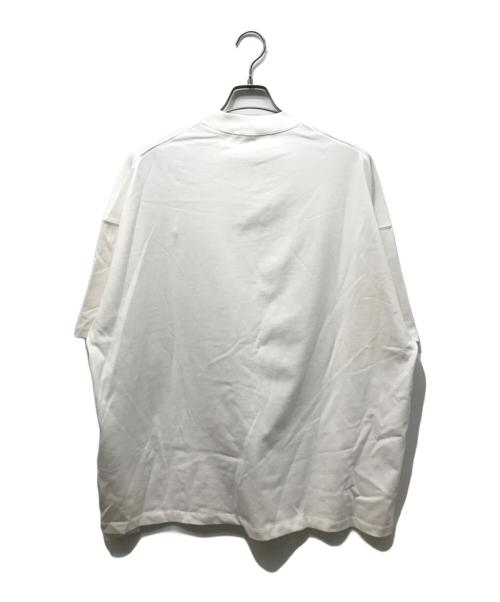 JIL SANDER（ジルサンダー）JIL SANDER (ジルサンダー) ロゴTシャツ ホワイト サイズ:L 未使用品の古着・服飾アイテム
