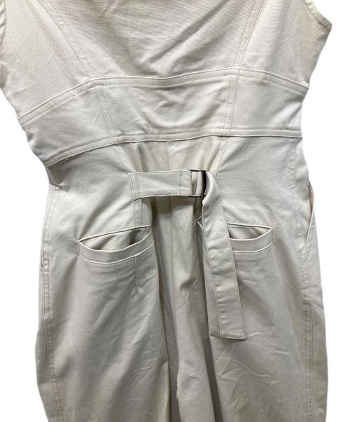 MAISON SPECIAL（メゾンスペシャル）MAISON SPECIAL (メゾンスペシャル) Front Zip Romper アイボリー サイズ:Mの古着・服飾アイテム