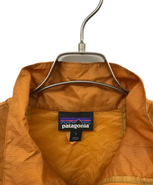 Patagonia（パタゴニア）Patagonia (パタゴニア) フーディニスタッシュプルオーバーハーフジップシャツ イエロー サイズ:Sの古着・服飾アイテム