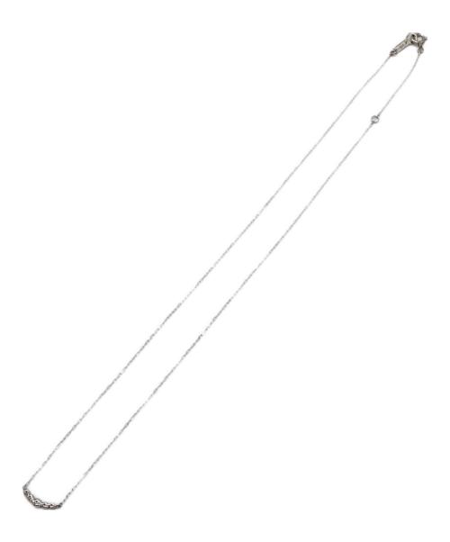 4℃（ヨンドシー）4℃ (ヨンドシー) ホワイトゴールドネックレス シルバーの古着・服飾アイテム