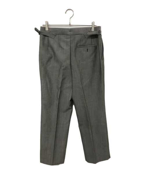 Fumiya Hirano The Trousers（フミヤ ヒラノ ザ トラウザーズ）Fumiya Hirano The Trousers (フミヤ ヒラノ ザ トラウザーズ) REGENT 2タックスラックス グレー サイズ:38の古着・服飾アイテム